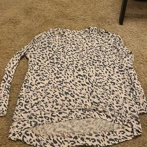 Cheetah Print Long Sleeve